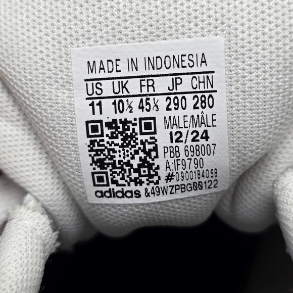 Adidas Urban Court White Blue Sneakers Shoes IF9790 Men's Size 11 New - Picture 11 of 12